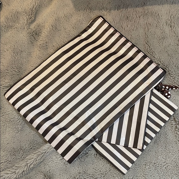 HENRI BENDEL “Go to the Beach” 3 Piece Travel Zipper Pouch Set - Picture 6 of 6
